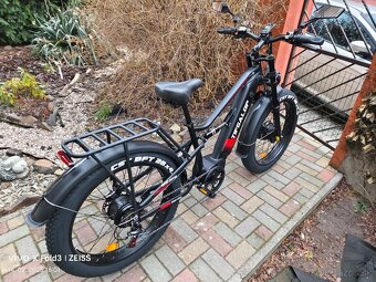 Výkonný ebike Tifgalop 2x750W,21Ah,65km/h,100km,36kg,nový - 3