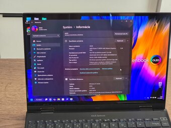 Asus Zenbook 14 Flip OLED, top stav - 3