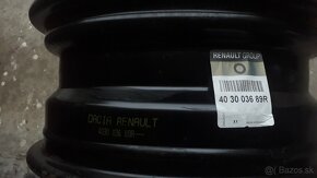 Predam 4 original Renault disky 6J x 15H2 ET 40, 4x100x60 - 3