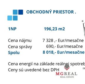 Obchodné priestory 196m2, Poštová ul., Staré Mesto - 3