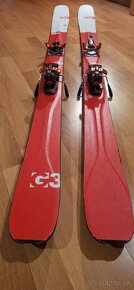 Skialpové lyže G3 FINDr 86 172cm, pin , pásy, mačky - 3