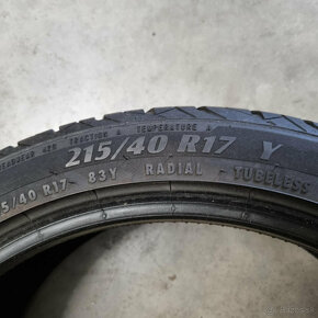 Letné pneumatiky 215/40 R17 MATADOR DOT1219 - 3