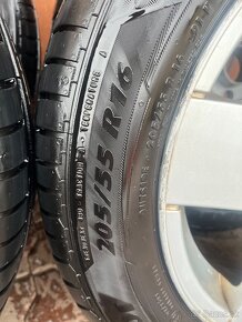 Letná sada nové pneu 205/55 R16 elektrony 5x100 - 3