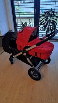 Kočík pre dvojičky Baby Jogger City Select so 6 fusakmi - 3