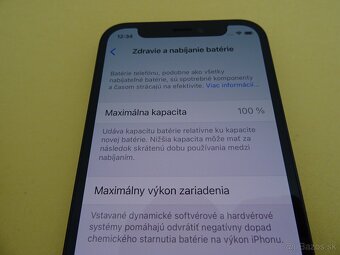 iPhone 12 MINI 128GB BLACK - ZÁRUKA 1 ROK - 100% BATERIA - 3