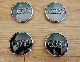 AUDI puklicky Stredove krytky kolies krytky do diskov. - 3