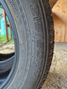 Predám pneumatiky  Nokian Tyres 215/60 R17 - 3