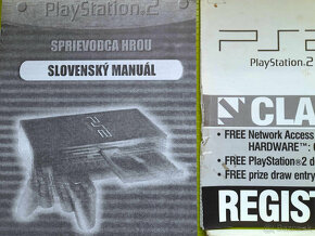 Predám Anglický a Slovenský manuál ku konzole PS 2 - 3