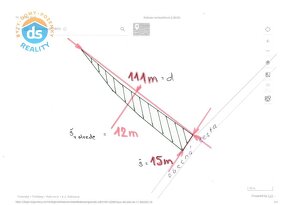 Na predaj pozemok 1.097 m2 určený podľa UPI na výstavbu rodi - 3