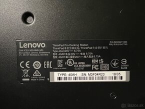 Dokovacia stanica Lenovo ThinkPad Pro Dock 135W, type 40AH - 3