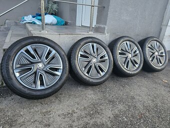 Letne kolesa Skoda Fabia 5x100 r16 195/55 r16 top stav - 3