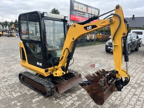 Minibager minirypadlo CAT 301.8 C, Kubota JCB Terex Takeuchi - 3