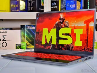 Herný notebook MSI THIN GF75 | 1650 | 16GB RAM | SSD - 3