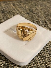Damsky zlatý  prsten 14karat - 3