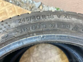 245/40 R18 zimné Continental 7mm - 3