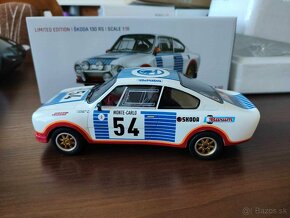 Škoda 130 RS n. 54 Rally Monte Carlo 1977 1:18 - 3