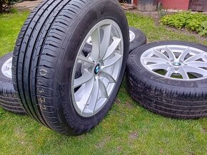 17" ALU 5x112 orig BMW /aj ine/ + letné 225/55 r17 Conti TO - 3