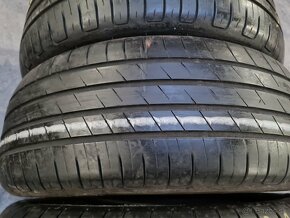 215/55r17 letné 4 ks GOODYEAR dezén 7,9-6,4 mm - 3