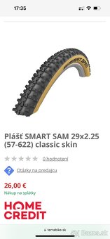 Plášte SMART SAM 29x2.25 - 3