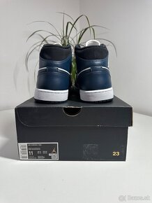 Jordan 1 mid Armory navy pánske tenisky 45 - 3