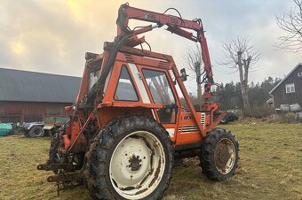 Traktor Fiat 680 s hydr. ruk a drapakom rv:1980 4x4 - 3