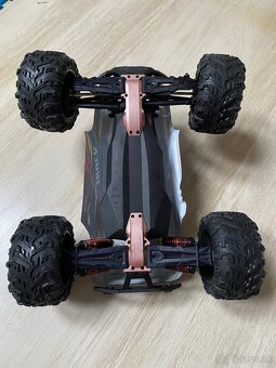 RC monster truck 9125, červená + náhradná batéria - 3