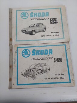 Katalóg Škoda 100, 105, 120, 110R, Favorit - 3