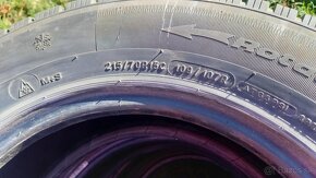 215/70R15C. 109/107R. Zimné - 3