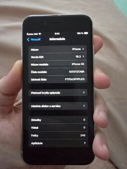 Predám iphone SE 2022 128 biely - 3