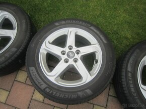 16" AL disky org. Ford Focus s let. pneu Michelin 195/65R16 - 3