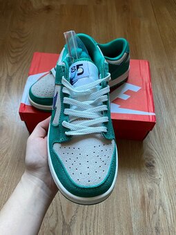 Nike Dunk Low SE (38,5) Neptune Green and Sail - 3