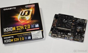 Gigabyte H310M S2H 2.0, CPU Core i5-94000 2,9GHZ, 16GB DDR4 - 3