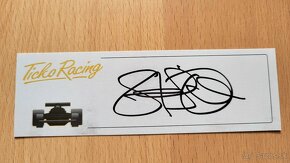 Stanley Dickens orig. autogramy Le Mans 1989 Sauber Mercedes - 3