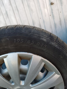 Plechové disky 195/65 r15 - 3