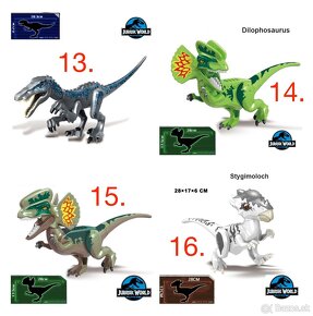 Obrovské dinosaury typ lego - nové, nehrané - 3