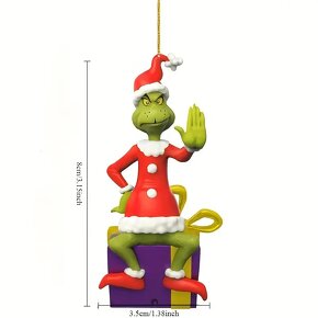 6 ks ozdoby Grinch - 3