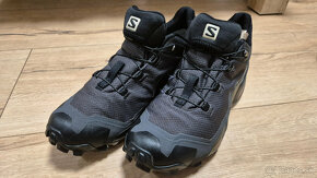 Kybun Interlaken Navy a Salomon CrossHike GTX Pro - 3