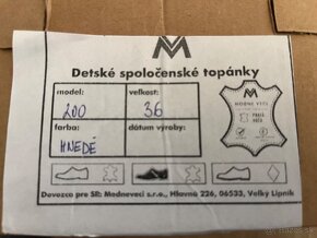 Detske spolocenske topanky vel.36 - 3