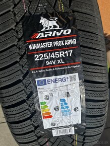 5x112 R17 7,5J ET54 VW + 225/45 R17 zimné (2024) - 3