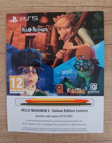 3x DLC do hry: Hello Neighbor 2 PS5 - 3