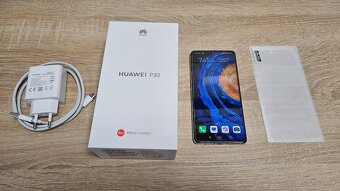 Huawei P30 6gb/128gb, nabíjačka, ochranné sklo, krabička - 3