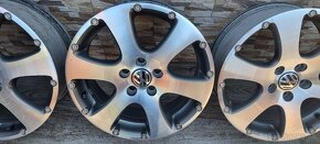 Predam orginal vw elektrony 5x112r17 et42 J6,5,Cross Touran - 3