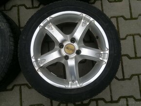 Elektrony Golf 4x100 r15, letne pneu. 195/50 R15 - 3