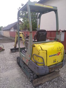 Predám mini bager Yanmar - 3