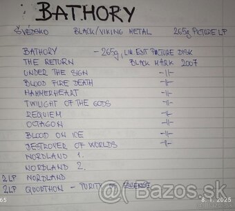 LP picture Bathory - 3