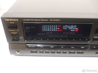 360W receiver = zosilnovac s tunerom TECHNICS SA-GX200 Japan - 3