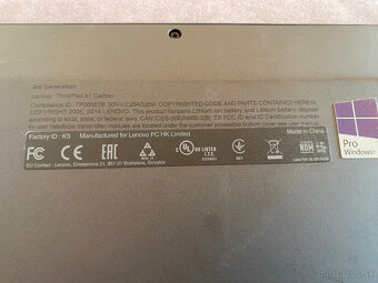 Lenovo ThinkPad X1 Carbon (3rd Gen) - 3