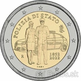 Euromince - pamatne dvojeurove mince TALIANSKO - 3