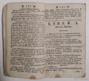 RUDIMENTA HISTORICA, Sive brevis, facilisque METHODUS 1778 - 3