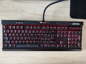 Klávesnica CORSAIR K70 RGB MK.2 LP + podložka zadarmo - 3